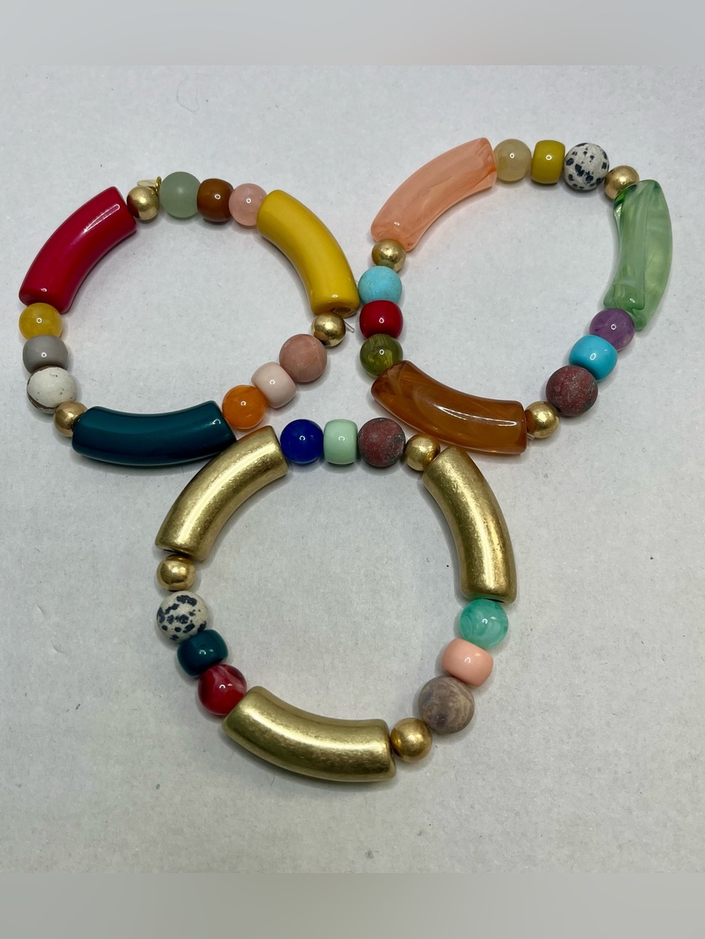 🆕 Plunder Colorful Beaded BOHO Bracelet Set